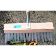 Dairy Broom - White Poly Complete with Handle
