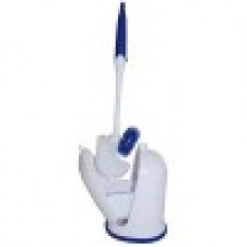 Toilet & Rim Brush Set Fully Enclosed 